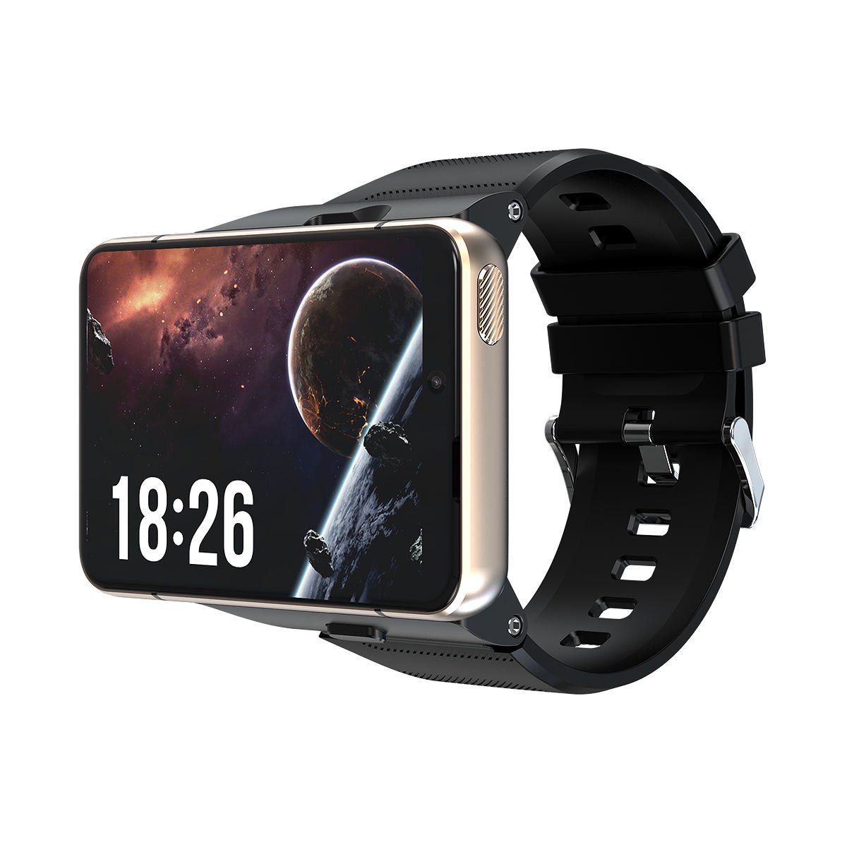 S999 Smart Watch Phone 4G LTE Android 9 4+64GB Smartwatch 2.88" Screen Men Watch 2300mAh Dual Camera Face Unlock GPS WIFI